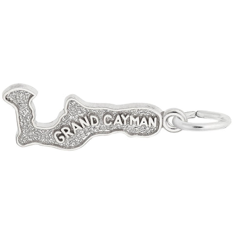 Grand Cayman Charm In 14K White Gold