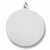 Disc charm in Sterling Silver hide-image