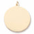 Disc Charm in 10k Yellow Gold hide-image
