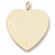 Heart Charm in 10k Yellow Gold hide-image