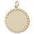 8180-Disc charm in Yellow Gold Plated hide-image