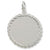 8181-Disc charm in Sterling Silver hide-image