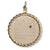 8339-Calendar charm in Yellow Gold Plated hide-image