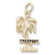 Freeport Palm Charm in 10k Yellow Gold hide-image
