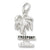 Freeport Palm charm in Sterling Silver hide-image