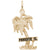 Paradise Island Charm in Yellow Gold Plated
