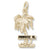 Paradise Island charm in Yellow Gold Plated hide-image