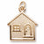 House Charm in 10k Yellow Gold hide-image