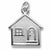 House charm in Sterling Silver hide-image