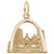 St Louis Charm In Yellow Gold