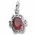 January Birthstone charm in Sterling Silver hide-image