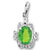 August Birthstone charm in 14K White Gold hide-image