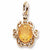 November Birthstone charm in Yellow Gold Plated hide-image
