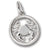 Cancer charm in 14K White Gold hide-image