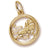 Leo charm in Yellow Gold Plated hide-image