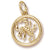 Scorpio charm in Yellow Gold Plated hide-image