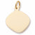 Disc Charm in 10k Yellow Gold hide-image