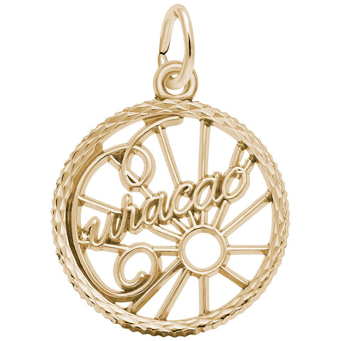 Curacao Charm in Yellow Gold Plated