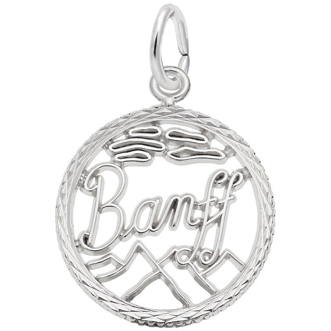 Banff Charm In Sterling Silver