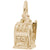Slot Machine Charm in Yellow Gold Plated