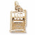 Slot Machine charm in Yellow Gold Plated hide-image