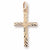 Cross charm in Yellow Gold Plated hide-image