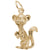 Gopher Charm In Yellow Gold