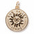 Sun Valley, Idaho charm in Yellow Gold Plated hide-image