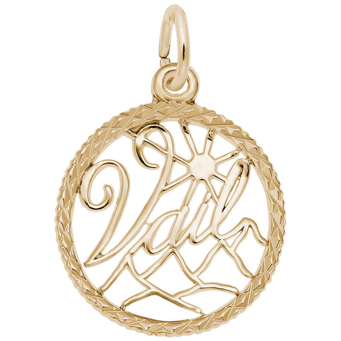 Vail Charm In Yellow Gold