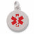 Medical Symbol charm in Sterling Silver
