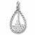 Water Tower, Chicago charm in 14K White Gold hide-image