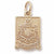 Bermuda Crest charm in Yellow Gold Plated hide-image