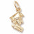 Graduation charm in Yellow Gold Plated hide-image