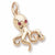 Octopus charm in Yellow Gold Plated hide-image
