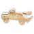 Tow Truck Charm in 10k Yellow Gold hide-image