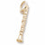 Clarinet charm in Yellow Gold Plated hide-image