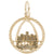 St Louis Charm in Yellow Gold Plated
