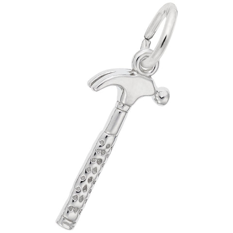 Hammer Charm In Sterling Silver