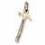 Hammer Charm in 10k Yellow Gold hide-image