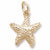 Starfish Charm in 10k Yellow Gold hide-image