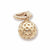 Golf Ball Charm in 10k Yellow Gold hide-image
