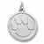 Pawprint charm in Sterling Silver hide-image
