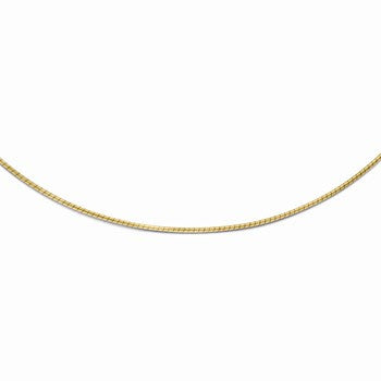 10K Yellow Gold Snake Wire Chain