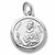 St.Jude charm in 14K White Gold hide-image