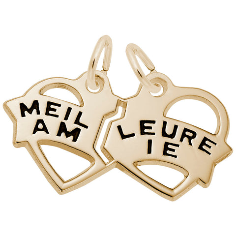Meilleuri Amie Charm in Yellow Gold Plated