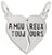 Amoureux Toujours Charm In Sterling Silver