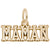 Maman Charm In Yellow Gold