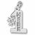 #1 Mere charm in 14K White Gold hide-image