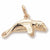 Manatee Charm in 10k Yellow Gold hide-image