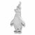 Penguin charm in Sterling Silver hide-image